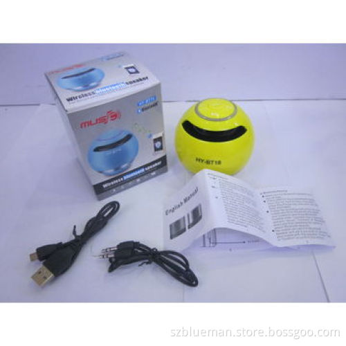 Bluetooth speaker support IF card (mp3 format, for Ipod/MP3/MP5 player /PC and mobile phoneNew